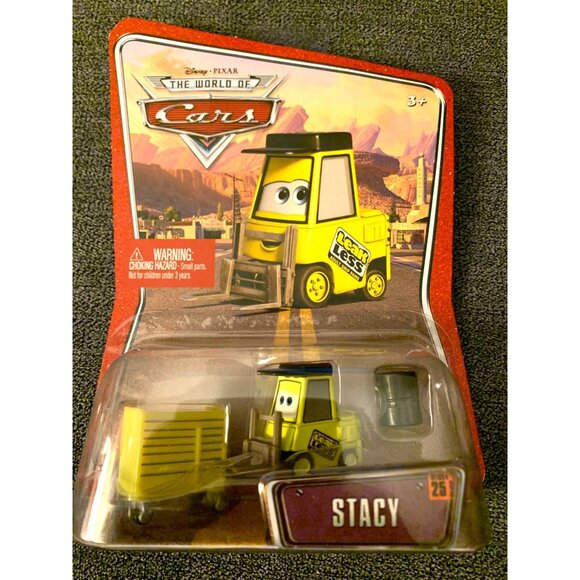 Disney Pixar Cars "Stacy" Die-Cast Toy Vehicle 3+ Mattel 2008 New Collectible - Picture 1 of 11